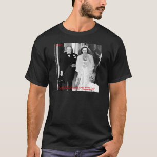 Camiseta Citação famosa de casamento de Churchill
