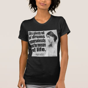 Camiseta Citação Fantasmagórica de Virginia Woolf