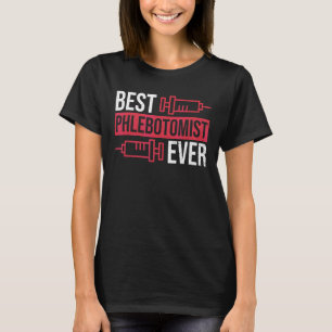 Camiseta Citação Flebotomista De Um Técnico De Flebotomia N