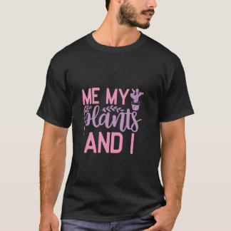 Camiseta Citação Fofa para Quem Ama as Plantas Jardineiros 