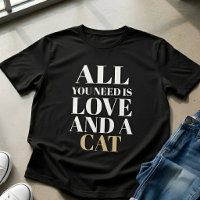 Citação Fofa Tudo o que Você Precisa é Amor e um G