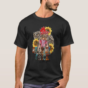 Camiseta Citação Galinha mais louca na galinha ocidental da