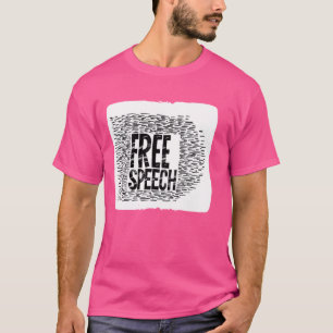 Camiseta Citação gratuita de voz para adultos e crianças