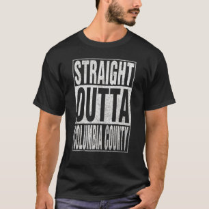 Camiseta Citação inicial Legal do CONDADO DE OUTTA DO heter