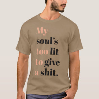 Camiseta citação inspiradora engraçada