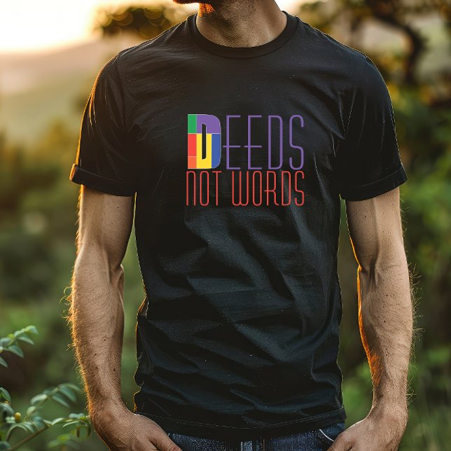 Camiseta Citação Inspirativa Não é Palavra (Criador carregado)