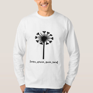 Camiseta Citação Inspo Aqui manga longa