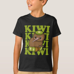 Camiseta Citação Kiwi Nova Zelândia Para Um Amante De Pássa