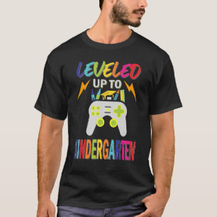 Camiseta citação Levada até Videos games do jardim de infân