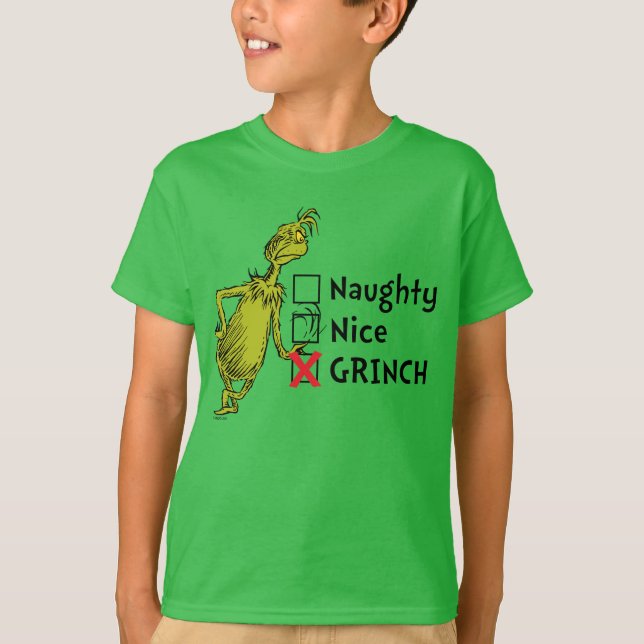 Camiseta Citação Malvada, Boa ou do Grinch (Frente)