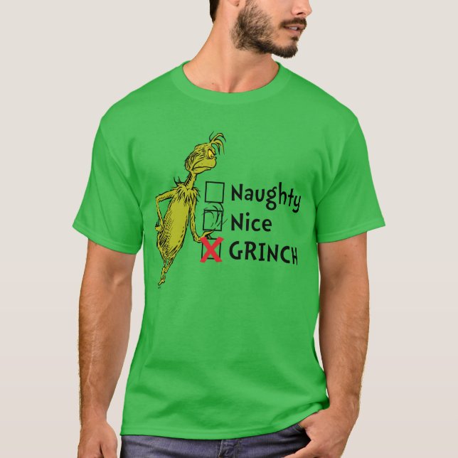Camiseta Citação Malvada, Boa ou do Grinch (Frente)