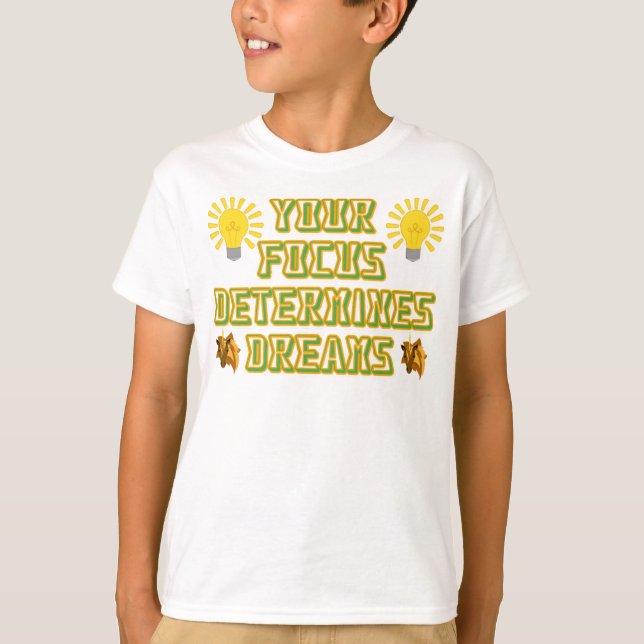 Camiseta citação motivacional (Frente)
