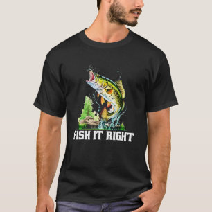Camiseta Citação Motivacional de Pesca Inspir Freshwater