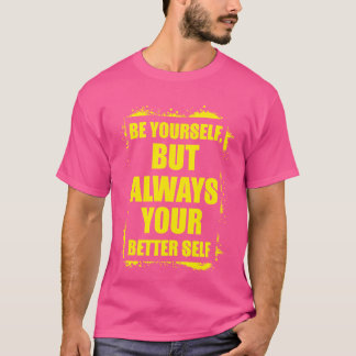 Camiseta Citação motivacional engraçada