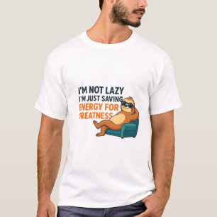 Camiseta “Citação Motivacional Engraçada   Brilhante e Dive