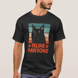 Camiseta Citação Motivacional Felina Incrível Gato Trocadil