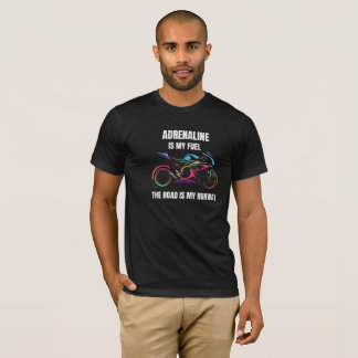Camiseta Citação Motivacional Funny Sportbike - Motocicleta