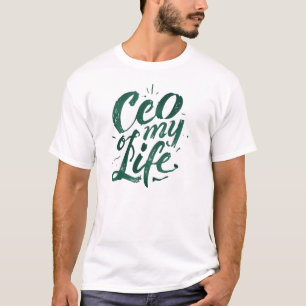 Camiseta Citação Motivacional Homens