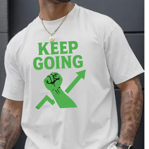 Camiseta Citação Motivacional Homens