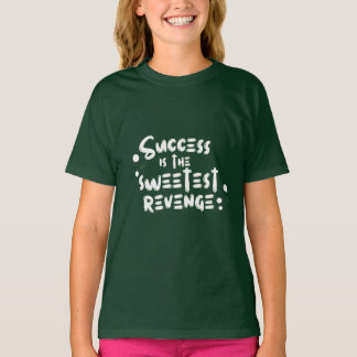 Camiseta Citação Motivacional para o Sucesso
