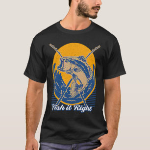 Camiseta Citação Motivacional para Pescar Inspirador de Águ