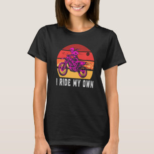 Camiseta Citação Motocross Motocross da motocicleta Dirt Bi