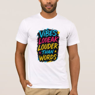 Camiseta Citação Negrita Colorida