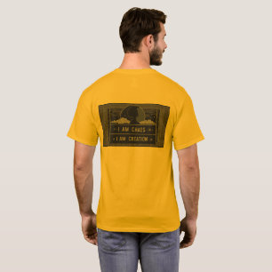 Camiseta Citação Nyx Goddess - Eu Sou O Caos Que Estou Cria