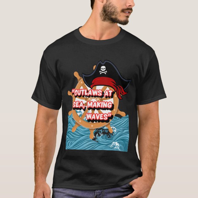 Camiseta citação pirata (Frente)