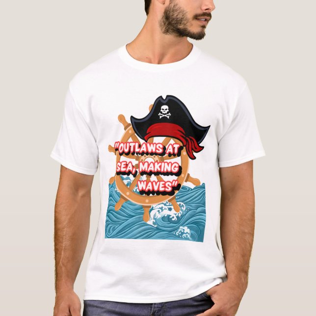 Camiseta citação pirata (Frente)