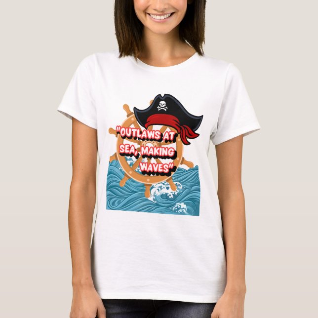 Camiseta citação pirata (Frente)