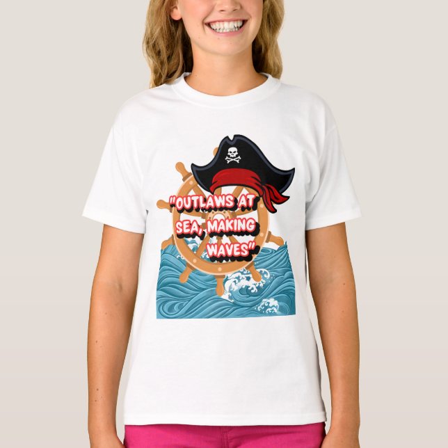 Camiseta citação pirata (Frente)