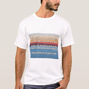 Camiseta Citação Positiva de Encorajamento Empath