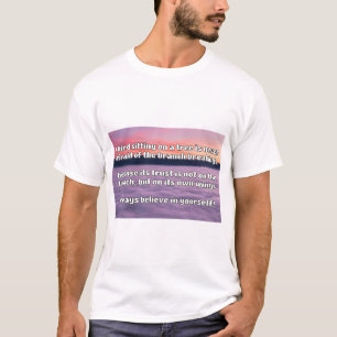 Camiseta Citação Positiva de Encorajamento Empath