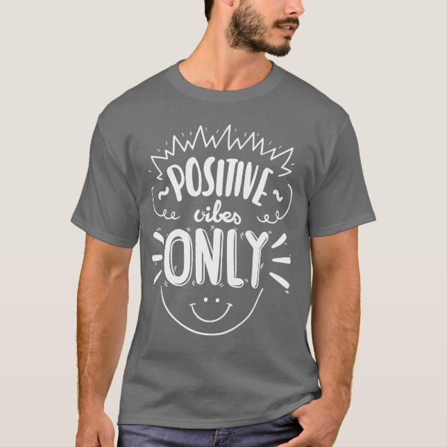 Camiseta Citação positiva fofa menina (Frente)