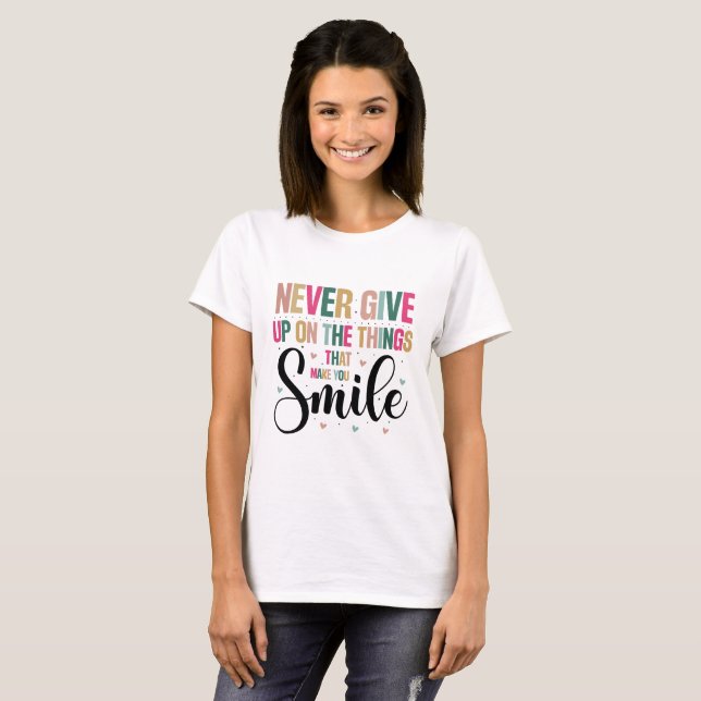 Camiseta Citação Possível Motivacional (Frente Completa)