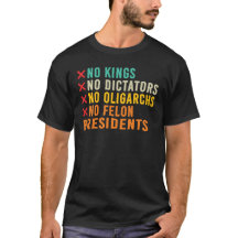 Camiseta Citação Protesto Político Sem Reis Liberd