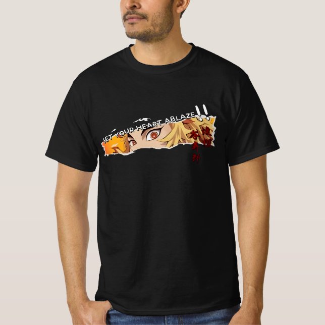 Camiseta Citação Rengoku - Demon Slayer (Frente)