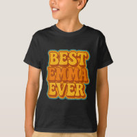 Citação Retro Engraçada Emma Sempre Estilo Vintage