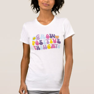 Camiseta Citação Retro Groovy Positiva