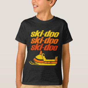 Camiseta Citação Retro Srt Ski Doo Motoneves Antigos Engraç