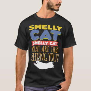 Camiseta Citação Sarcástica de Gato Malcheiroso Dono de Gat
