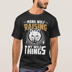 Camiseta citação sarcástica do lobo da mama