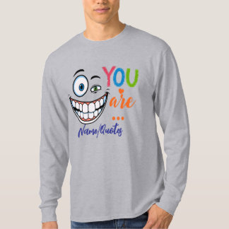 Camiseta Citação Sarcástica Mínima