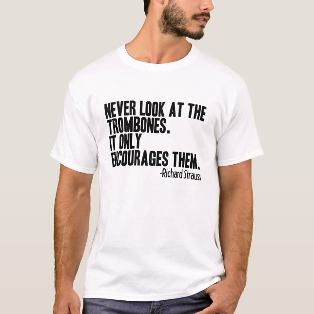 Camiseta Citação Trombone (Frente)