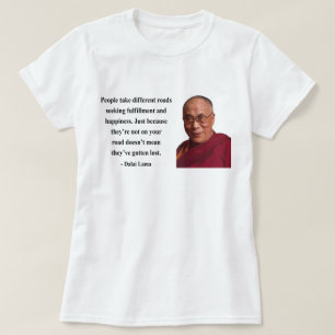 Camiseta citações 1b de Dalai Lama