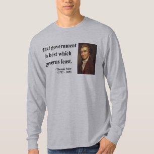 Camiseta Citações 1b de Thomas Paine