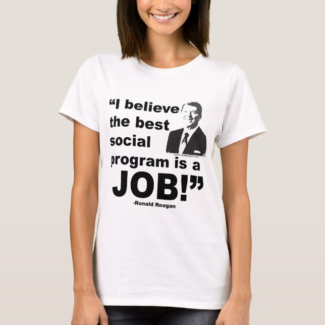 Camiseta Citações 4 de Reagan (Frente)