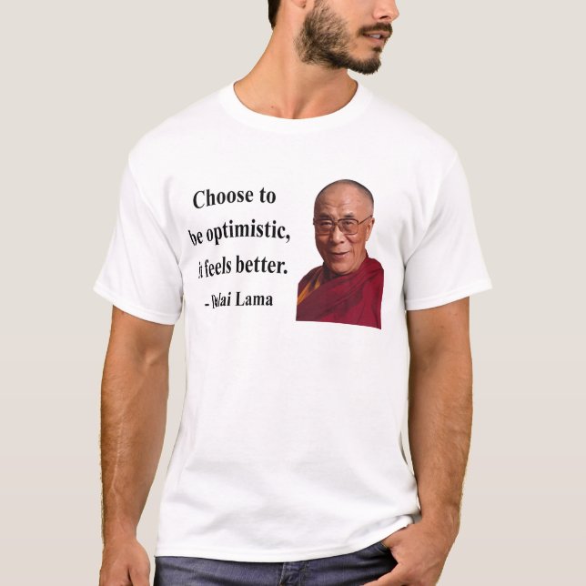 Camiseta citações 4b de Dalai Lama (Frente)