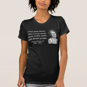 Camiseta Citações 5b de Eleanor Roosevelt